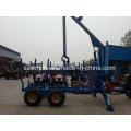 ATV Log Loader Trailer Timber Trailer with Crane